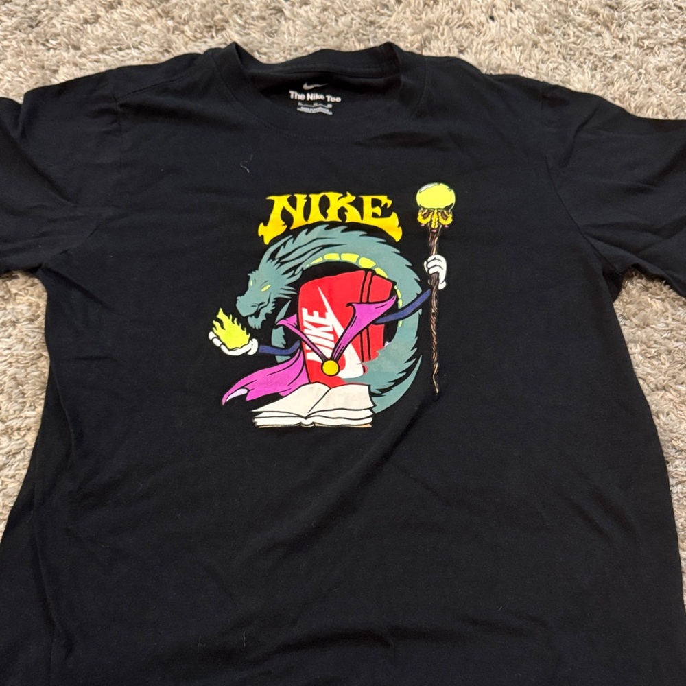 Nike Black Graphic T-Shirt
